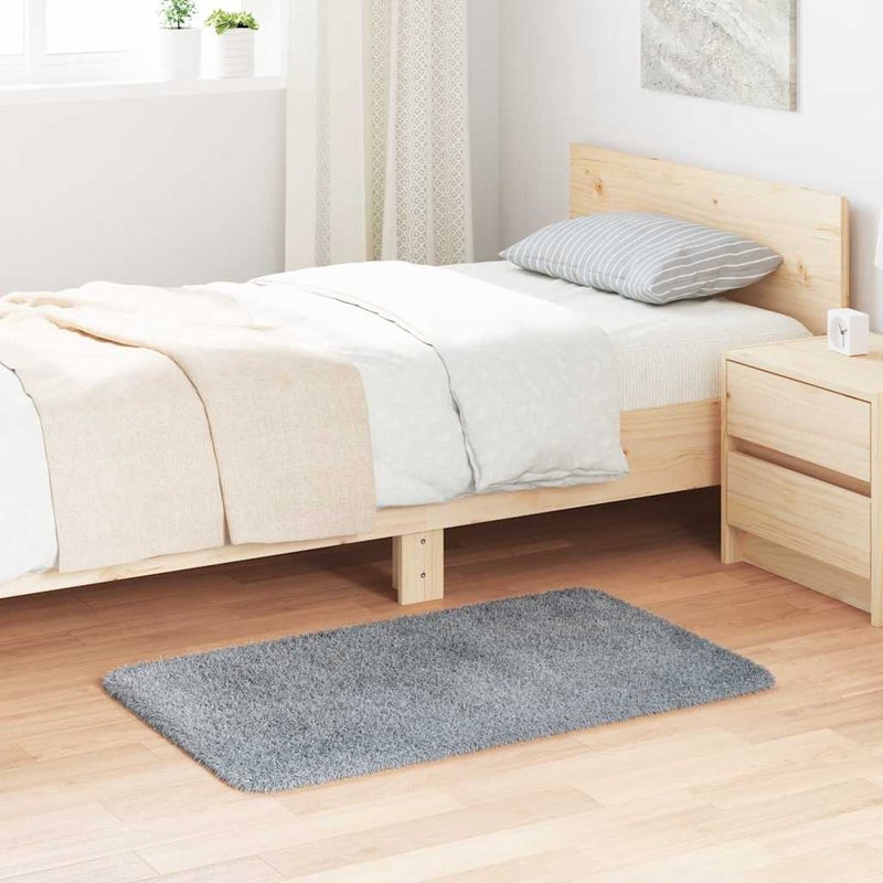 Dywan shaggy z długim włosiem, NAVARRA, jasnoszary, 60x100 cm vidaXL