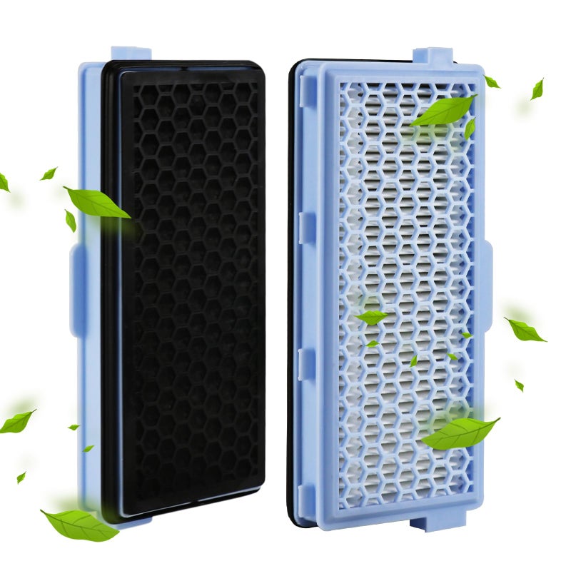 2 sztuki filtrów HEPA do odkurzaczy Miele Compact C1 i C2, Complete C2 i C3, S8340, filtry HEPA do odkurzaczy Miele