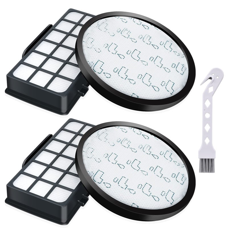 Zestaw 2 filtrów HEPA do odkurzaczy Rowenta X-Trem Power Cyclonic RO6984EA RO6941EA RO6963EA RO6921EA RO6971EA RO6993EA (model RO69XX), ZR006001