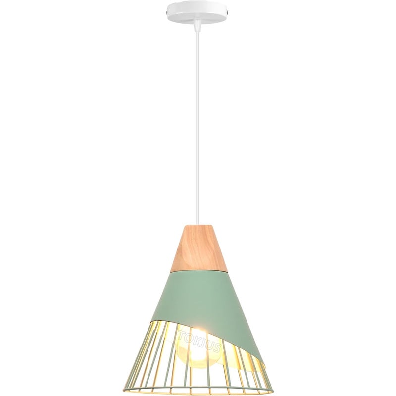 Lampa wisząca w stylu vintage, industrialny plafon metalowy, nowoczesny żyrandol z żarówką, lampa wisząca do jadalni, kawiarni, ciepłe światło 3000 K