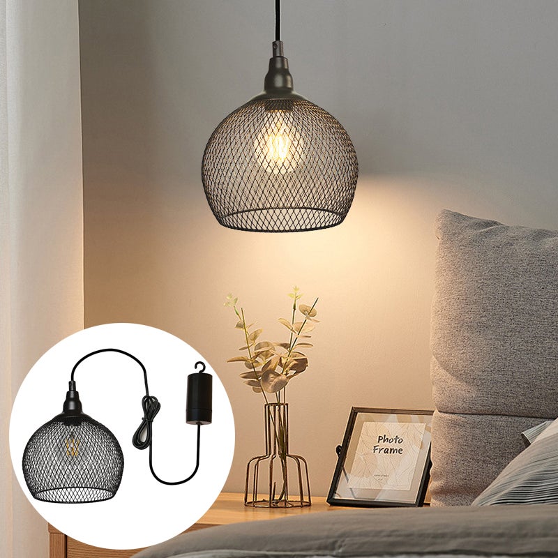 Żyrandol LED wiszący, zewnętrzny żyrandol na baterie na patio, ciepłe światło, z pilotem