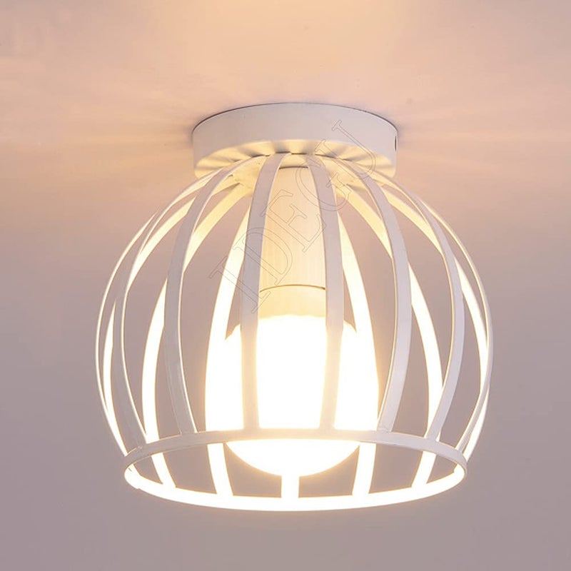 Retro lampa sufitowa w stylu industrialnym nowoczesna metalowa lampa sufitowa żyrandol odpowiednia sypialni salonu przedpokoju żarówka nie dołączona