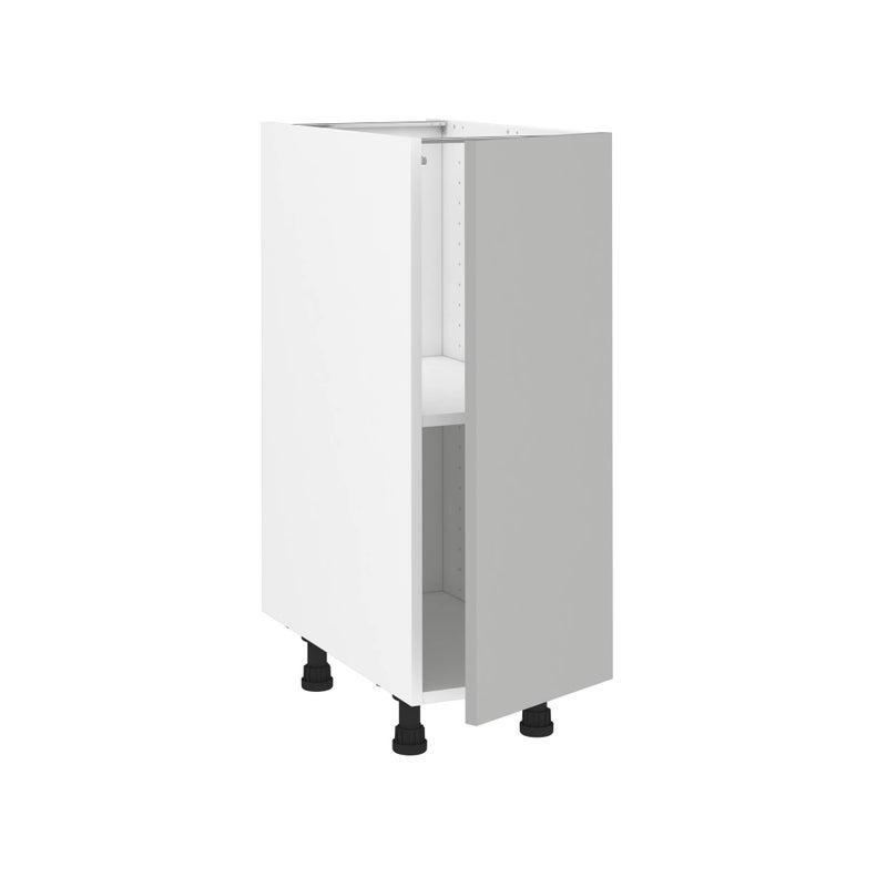 Szafka kuchenna kompletna Vienne 30 cm szary Delinia iD