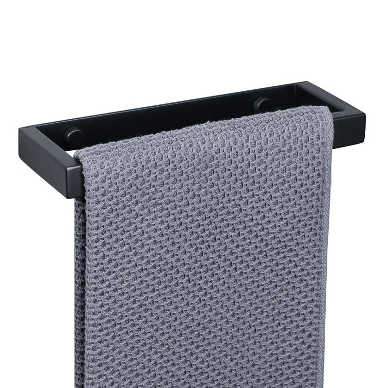 20CM Wieszak na ręczniki bez wiercenia do łazienki, ścienny uchwyt na ręczniki ze stali nierdzewnej do kuchni, umywalki, toalety, montaż na śruby/klej