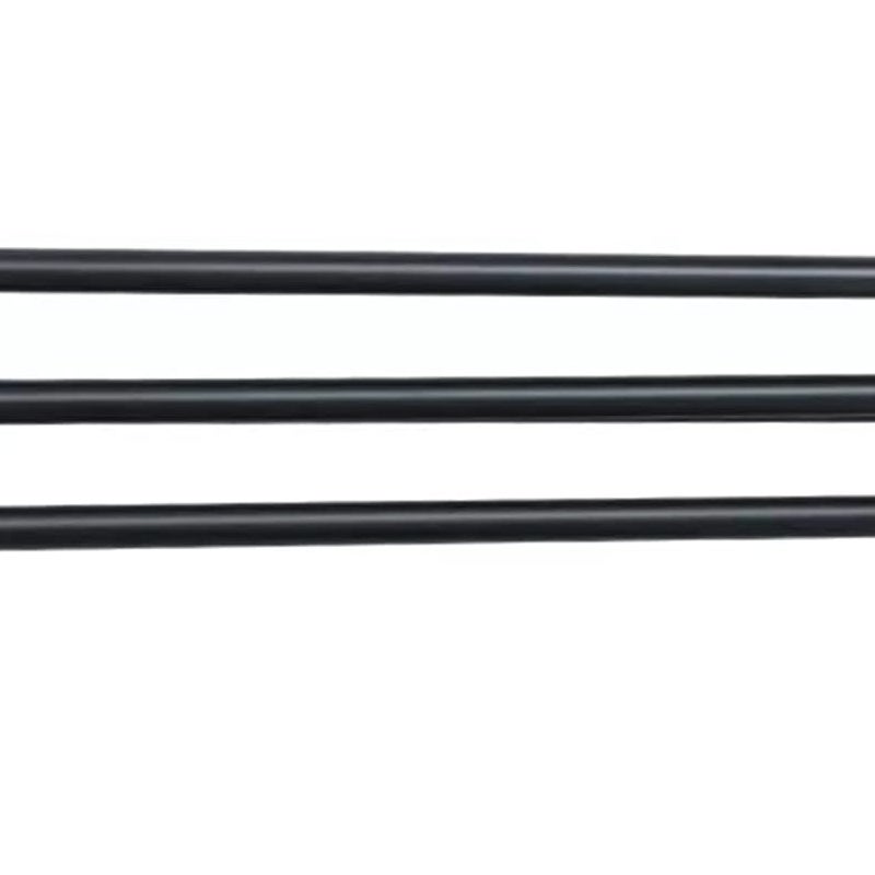 Obrotowy wieszak na ręczniki, 3-ramienny wieszak na ręczniki ze stali nierdzewnej, do montażu na ścianie z haczykami (czarny matowy)