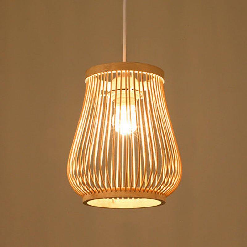 Żyrandol, Lampa sufitowa, Rustykalna lampa wisząca, Lampa wisząca z żarówką, Ciepłe światło 3000K, Regulowana wysokość, φ20cm