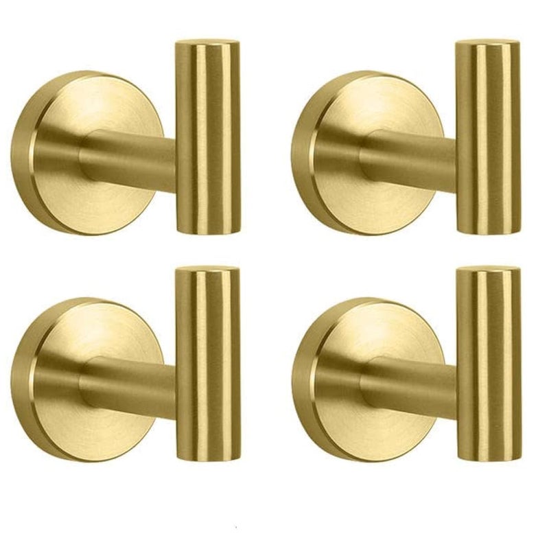 sztuki haczyków przyssawkowych stal nierdzewna wodoodporny uchwyt na ręcznik nie trzeba wiercić otworów nośność kg złoto