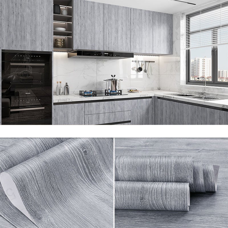 Samoprzylepna tapeta drewnopodobna 3D retro, wodoodporna, antypoślizgowa naklejka podłogowa typu 