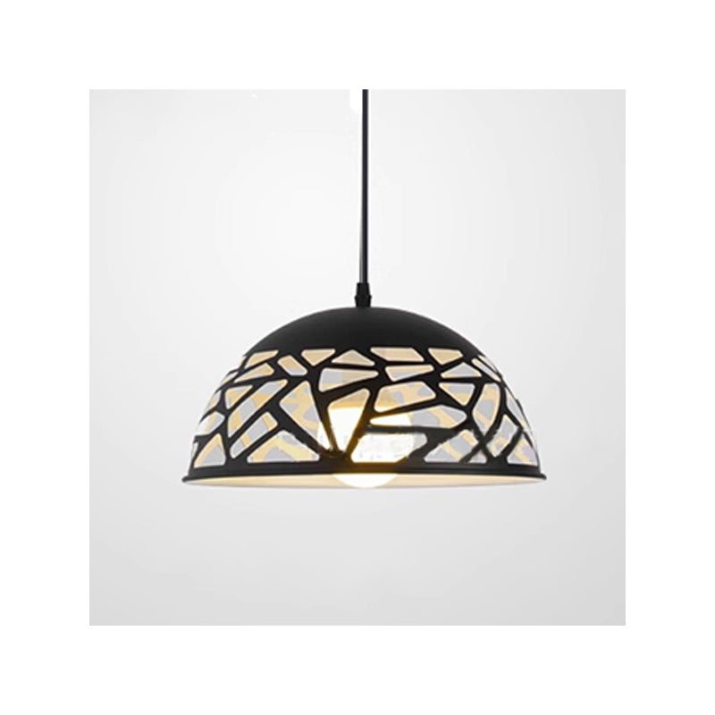 Żyrandol LED Retro E27 - ciepłe światło, regulowany przewód 1,2 m, lampa sufitowa z kutego żelaza do wnętrz (kawiarnia, sypialnia, restauracja)