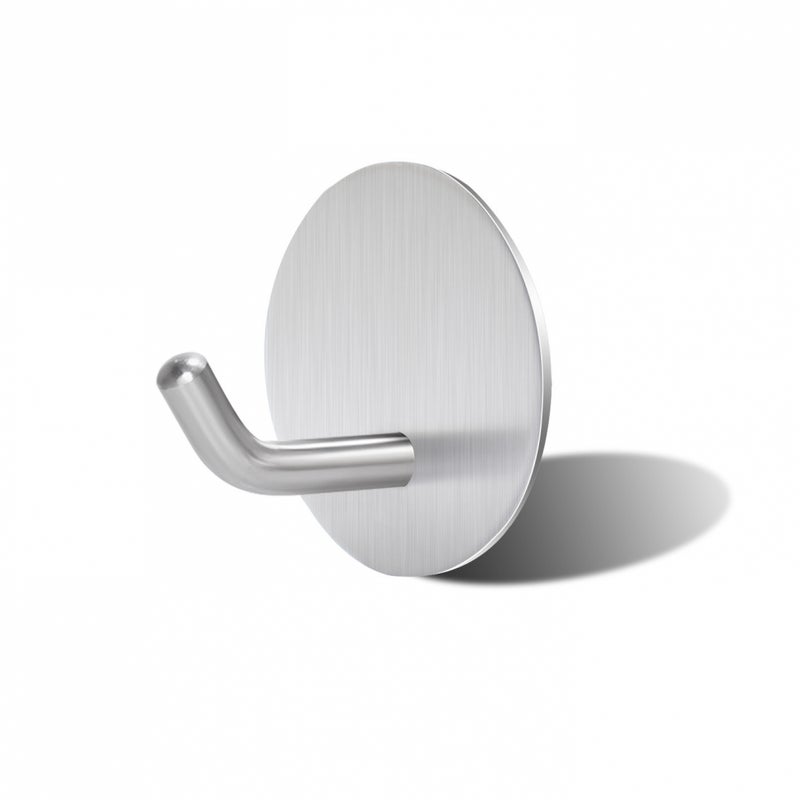 8 haczyków samoprzylepnych, haczyki ścienne ze stali nierdzewnej do łazienki, wodoodporny samoprzylepny wieszak na ręczniki do kuchni, salonu i biura