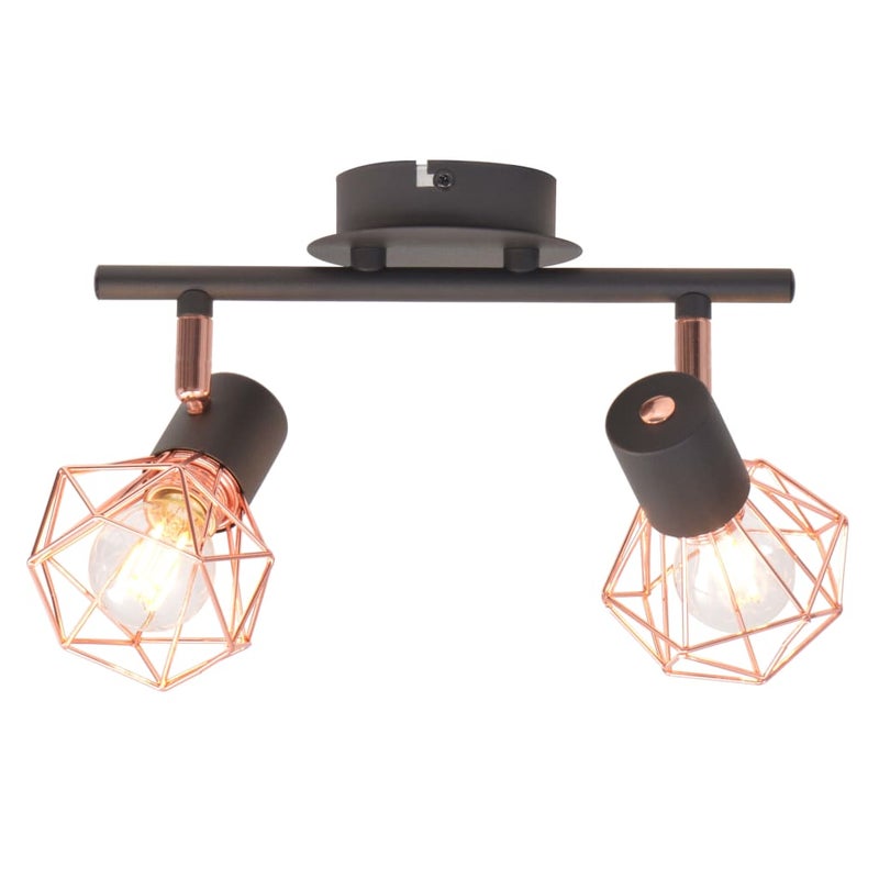 Plafon z 2 żarówkami żarnikowymi LED 8 W