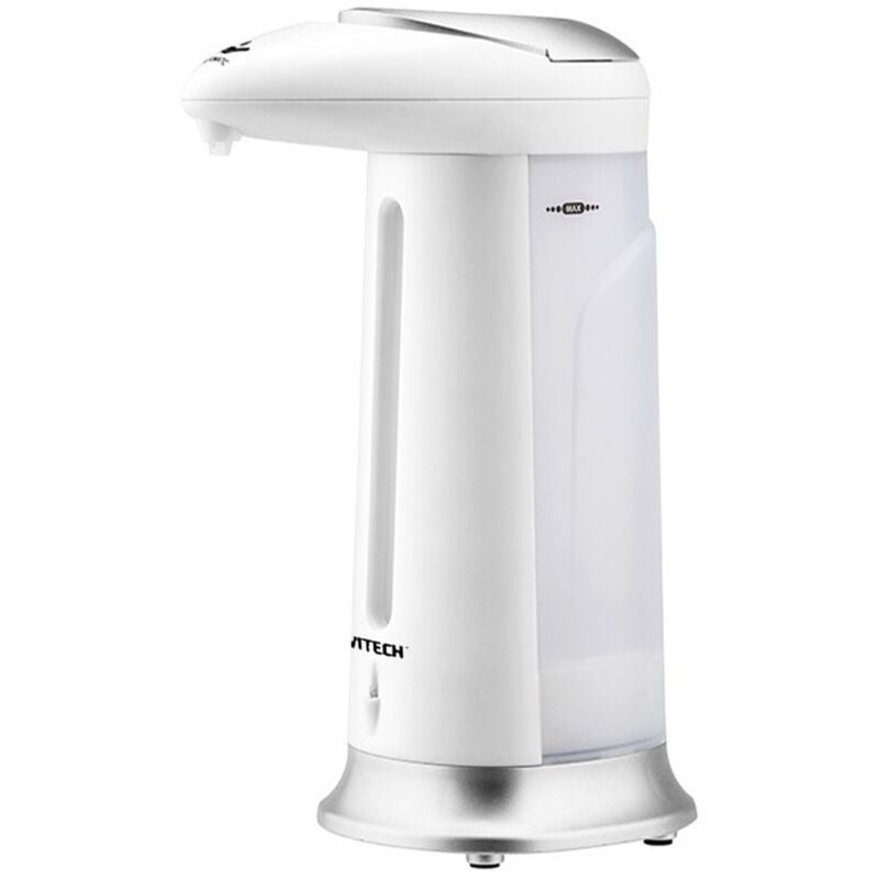 Automatyczny dozownik do mydła, żel antybakteryjny 330 ml szary i biały dozownik do mydła automatyczny