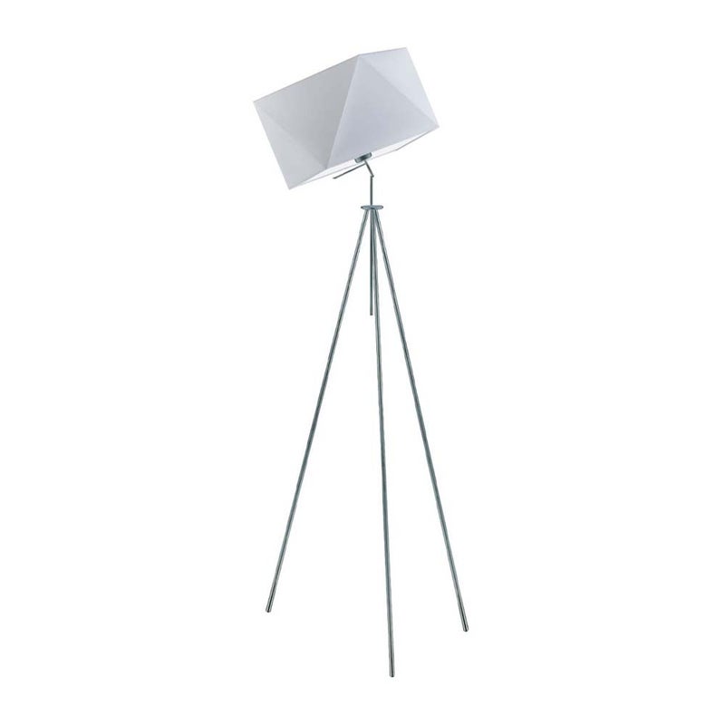 Lampa stojąca podłogowa przegubowa regulowana trójnóg z abażurem diament DECO