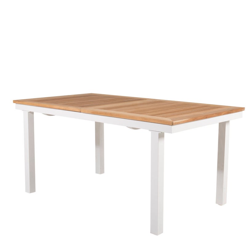 Panama Stół ogrodowy biały, naturalny.