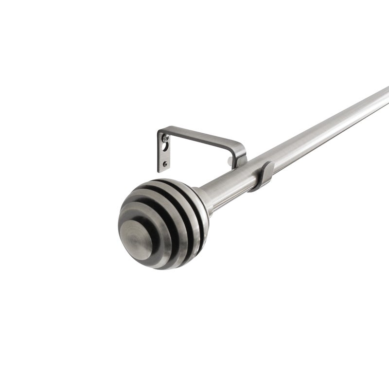 Karnisz teleskopowy Elip 210-385 cm nikiel 16/19 mm Inspire