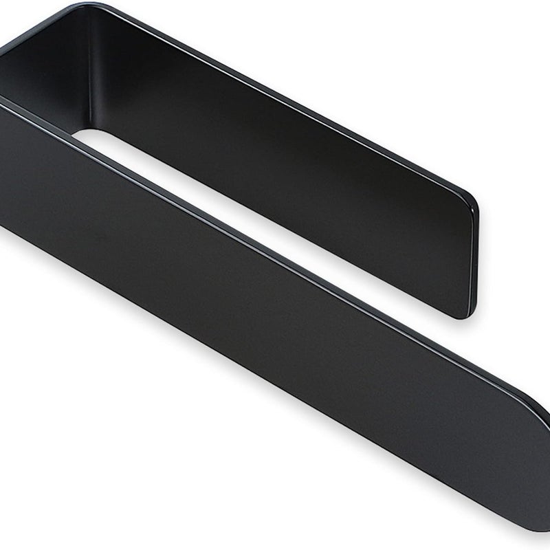 Wieszak na ręczniki bez wiercenia wieszak łazienkowy na ręczniki pierścienie na ręczniki ze szczotkowanej stali nierdzewnej samoprzylepne cm czarne