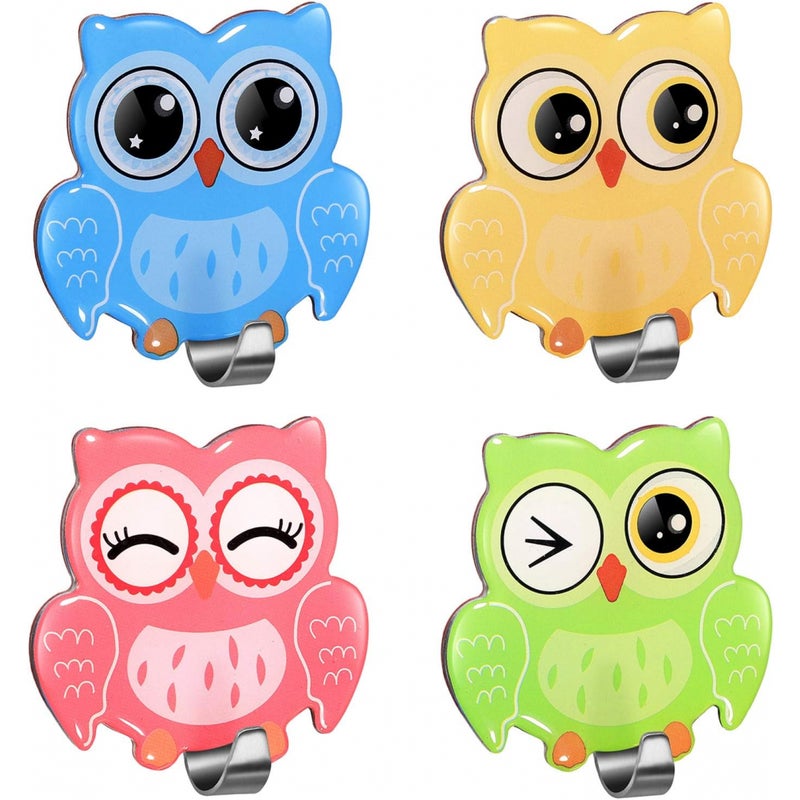 Wieszak ścienny 3M Owl na ręczniki, łazienka, stal nierdzewna, samoprzylepny, wodoodporny i odporny na olej, do kuchni, salonu i biura