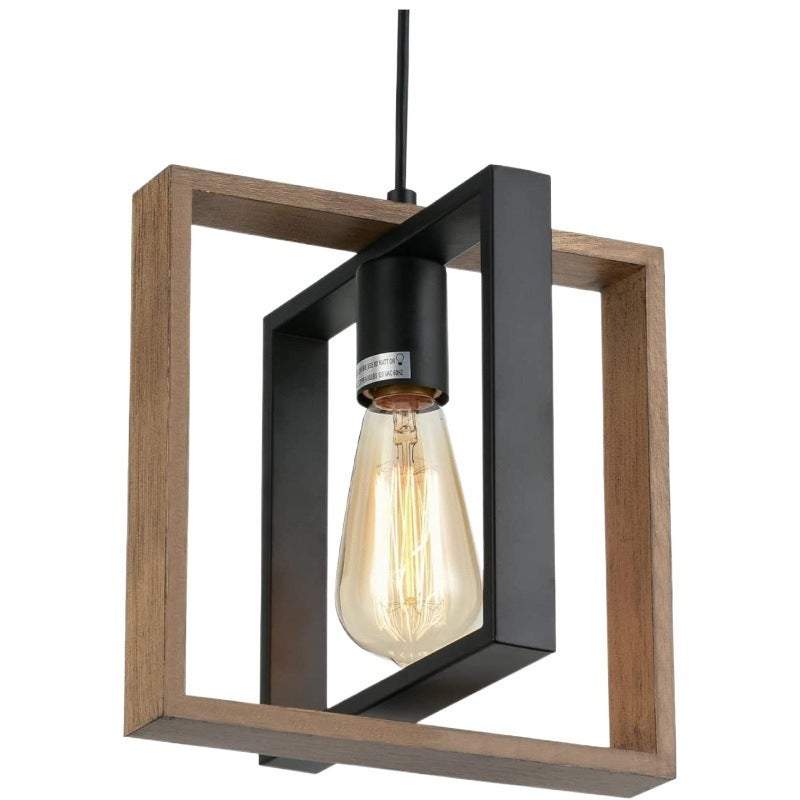 Czarny żyrandol retro lampa do jadalni E27 żyrandol do salonu lampa wisząca sufitowa z metalową podstawą (żarówka nie wchodzi w skład zestawu)