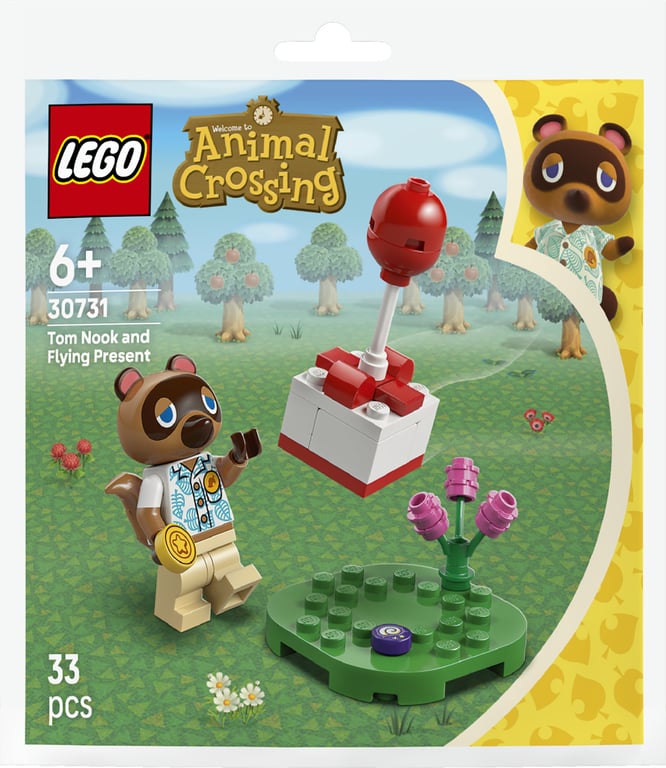 LEGO Tom Nook i latający prezent 30731