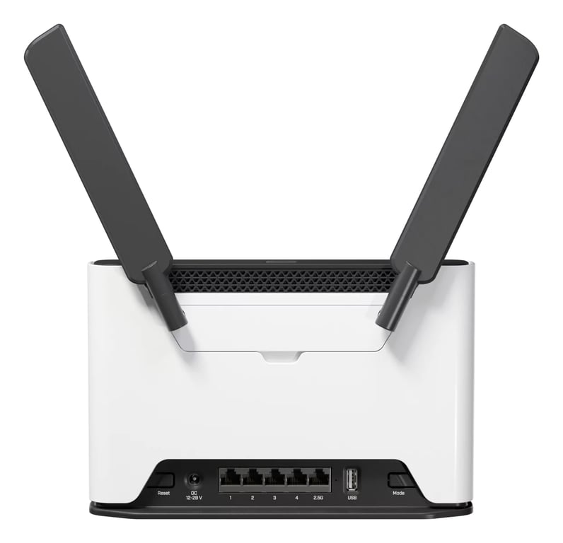 Mikrotik Chateau LTE7 ax Gigabit Ethernet Dual-band Czarny, Biały