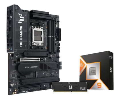 ASUS TUF GAMING X870E-PLUS WIFI7+Ryzen9 9950X3D+32GB2x16GB6000