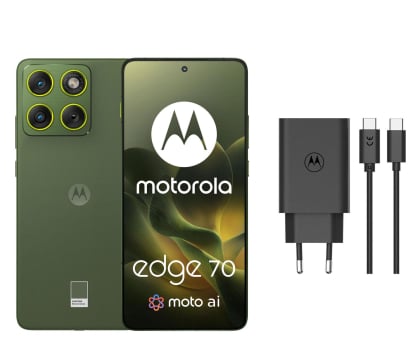 Motorola edge 70 5G 12/512GB Bronze Green 120Hz + Ładowarka 68W