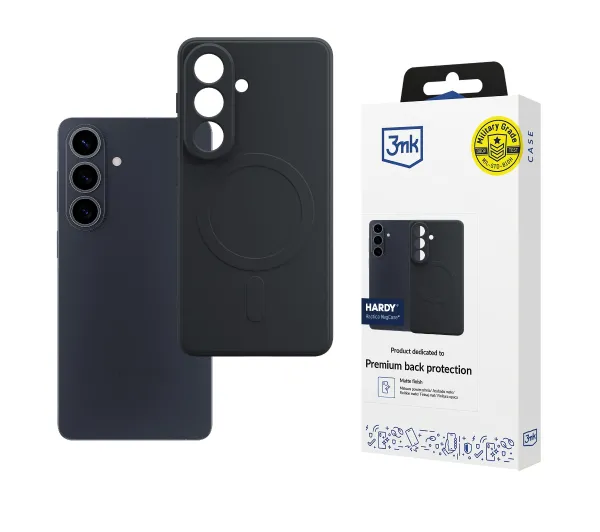 3mk Hardy Haptica MagCase do Galaxy S26 Czarny