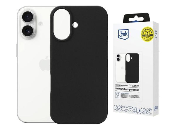 3MK Hardy MagSilicone Graphite do iPhone 17 5903108664325