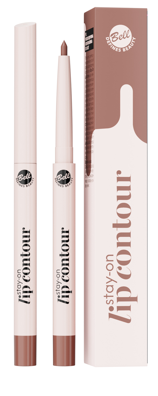 Bell Stay-On Lip Contour Konturówka do Ust 03 Toffee Brown
