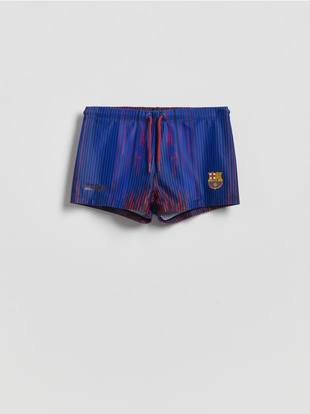 Reserved - Szorty kąpielowe FC Barcelona - granatowy