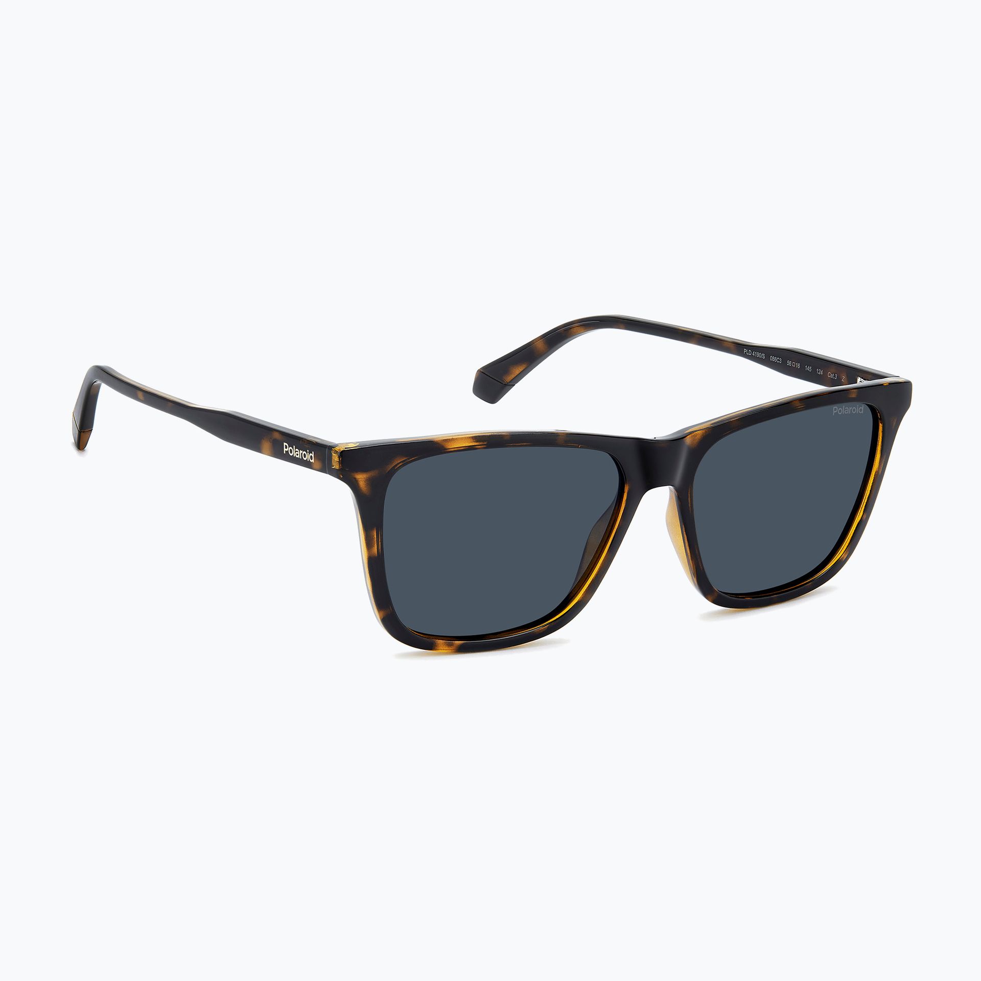 Okulary przeciwsłoneczne Polaroid PLD 4190/S havana/blue polarized WYSYŁKA W 24H 30 DNI NA ZWROT