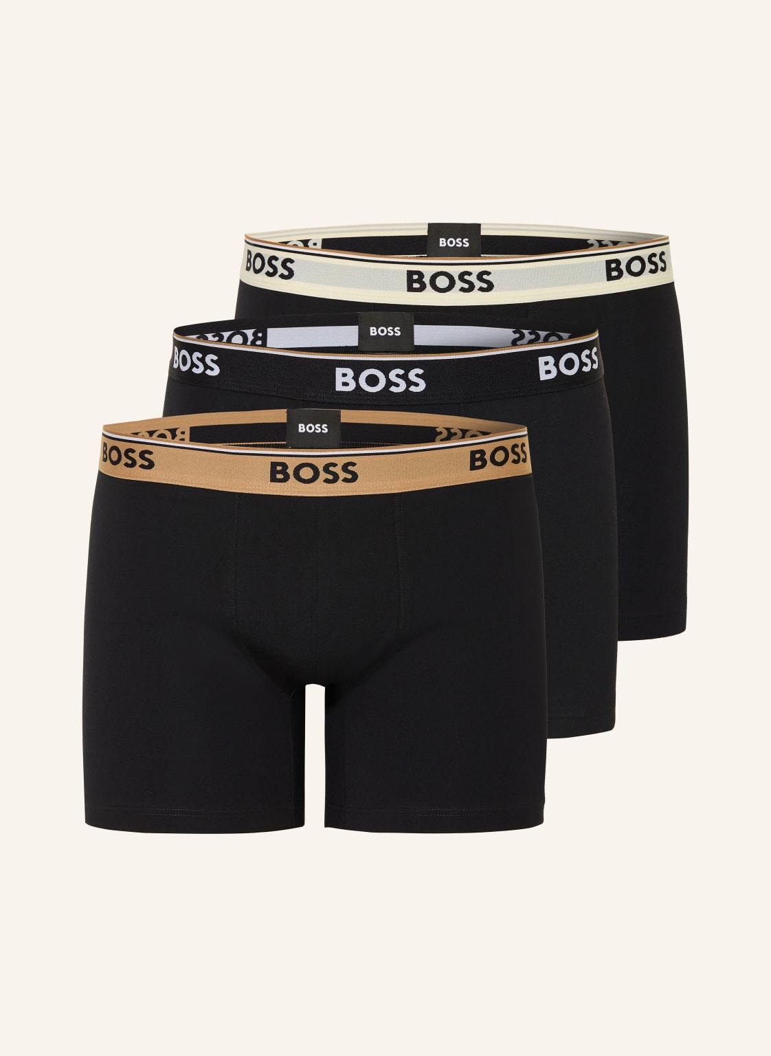 Boss Bokserki Power, 3 Szt. schwarz
