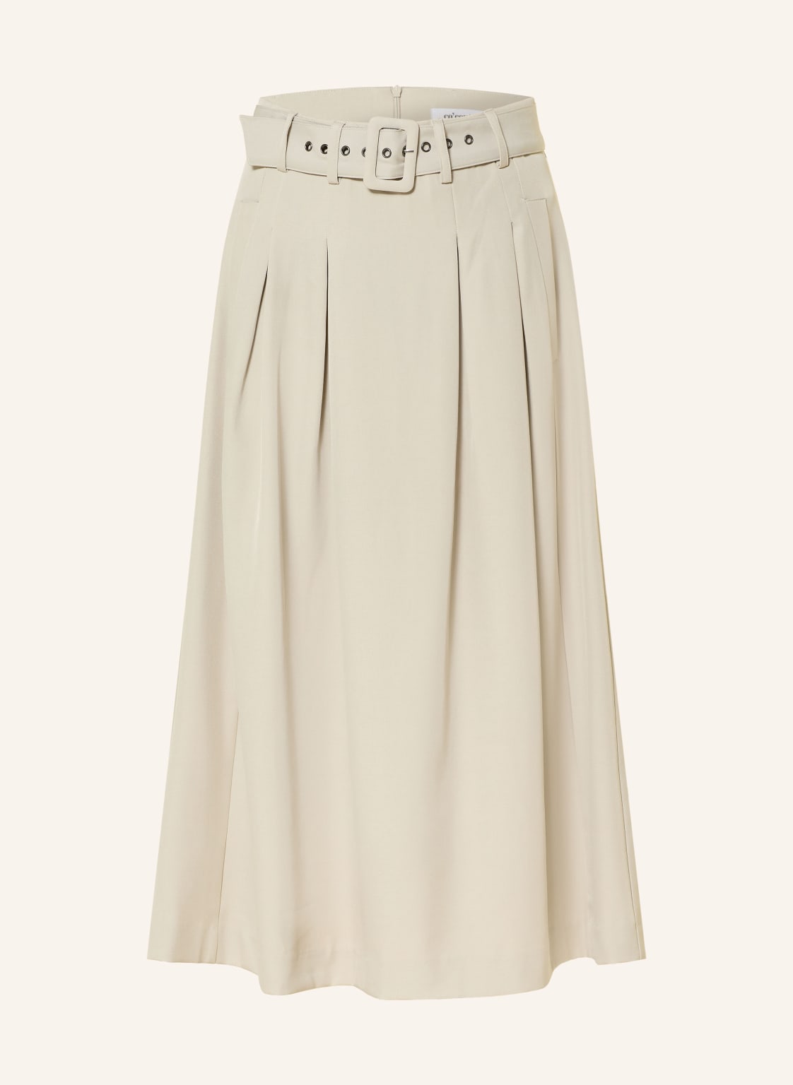 Co'couture Spódnica Plisowana beige
