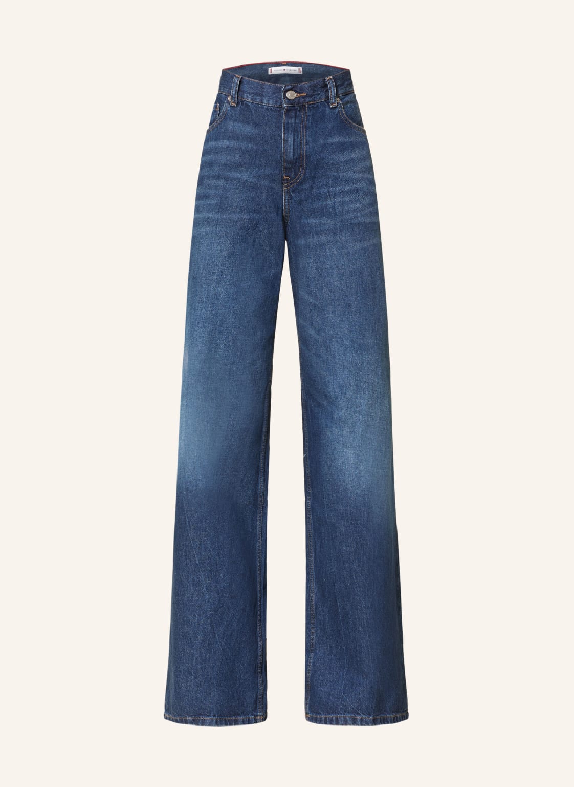 Tommy Hilfiger Dżinsy Z Szerokimi Nogawkami blau