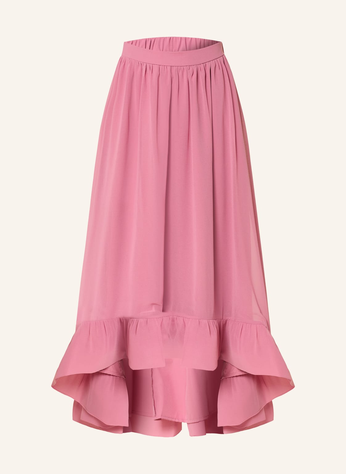 Apart Spódnica Z Falbanami rosa
