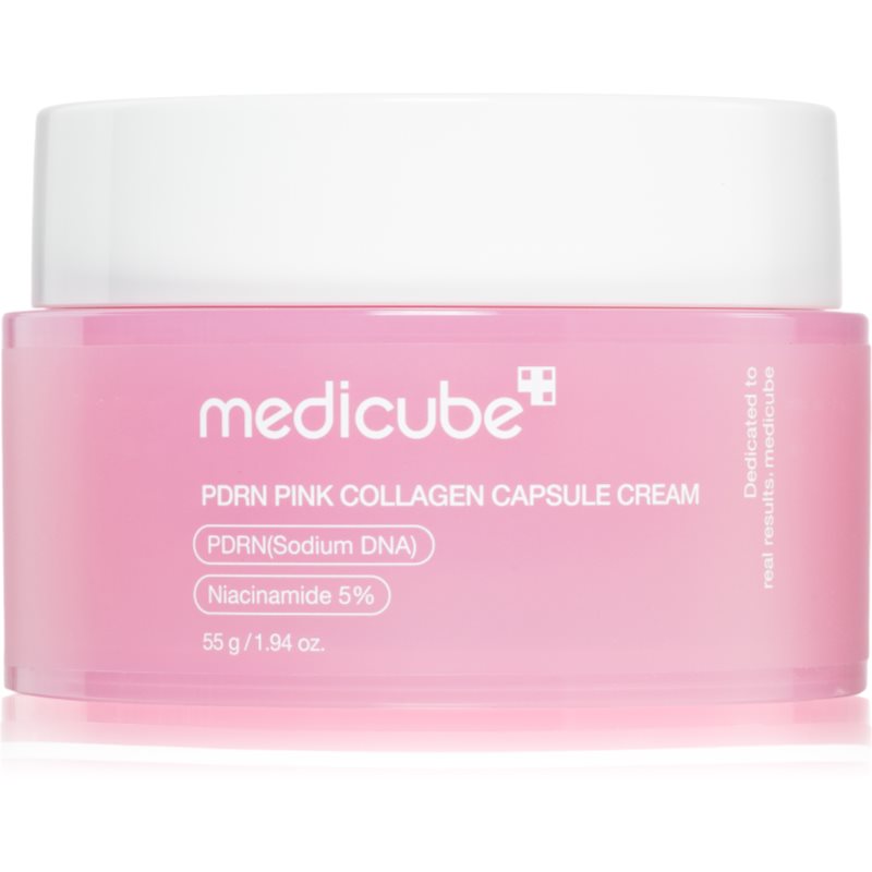 Medicube PDRN Pink Collagen Capsule Cream nawilżający krem do twarzy z efektem wzmacniającym 55 g