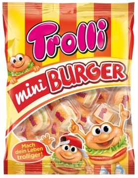 Trolli Mini Burger żelki hamburgery 170g