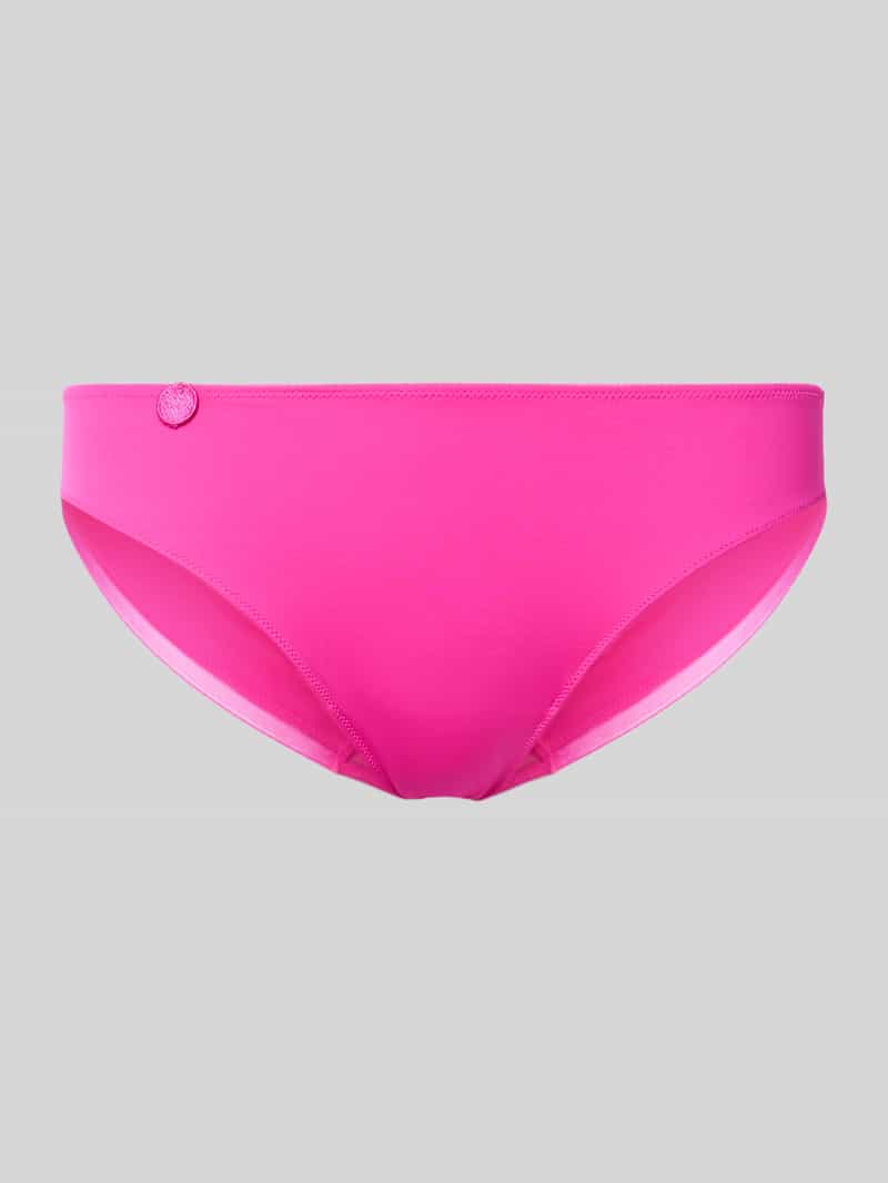 Figi o kroju slim fit z wyhaftowanym logo model 'Rio'