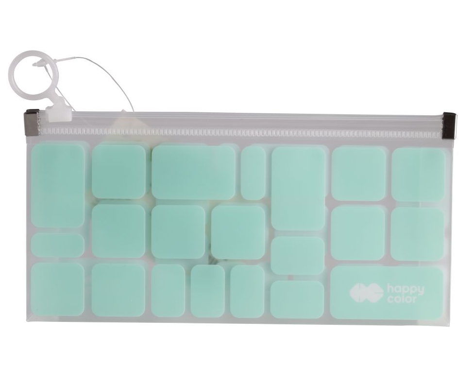 Teczka B6 PP z suwakiem Trend Green (445700)