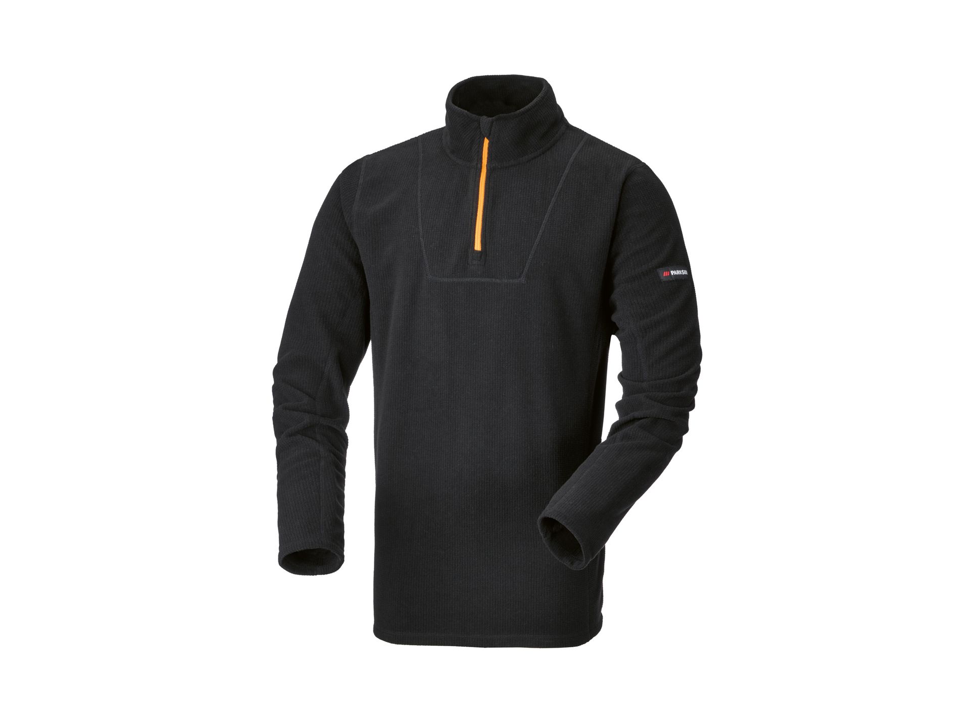 PARKSIDE® Sweter męski polarowy typu troyer (Czarny, L (52/54))
