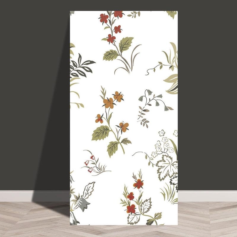 Zestaw 10 tapet w stylu współczesnym – wodoodporna tapeta marmurkowa, samoprzylepna, usuwalna, 30 x 60 cm, wzór kwiatowy