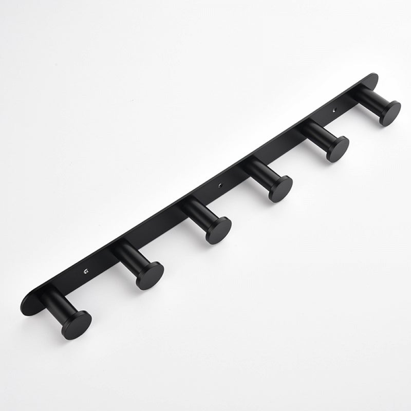 Wieszak ścienny na ręczniki, wieszaki na ubrania z haczykami, wieszak ścienny na ręczniki ze stali nierdzewnej 304 do drzwi łazienkowych