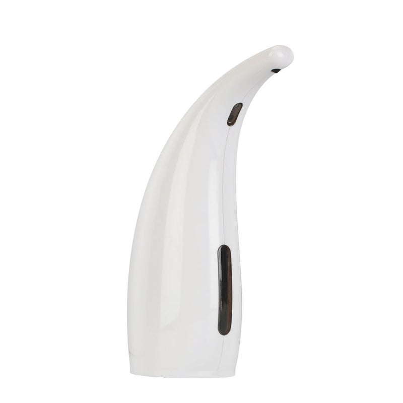 Automatyczny dozownik mydła, wodoodporny, biała porcelana, 300 ml/11 uncji, dozownik mydła do zlewu kuchennego i łazienkowego, dozownik mydła