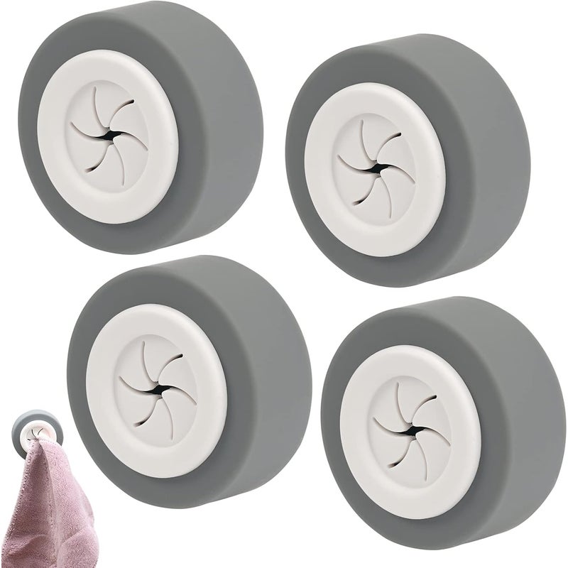 Wieszak na ręcznik samoprzylepny okrągły uchwyt zaciskowy, wieszak na ręcznik ABS samoprzylepny, bez wiercenia wieszak na ręcznik kuchnia i dom