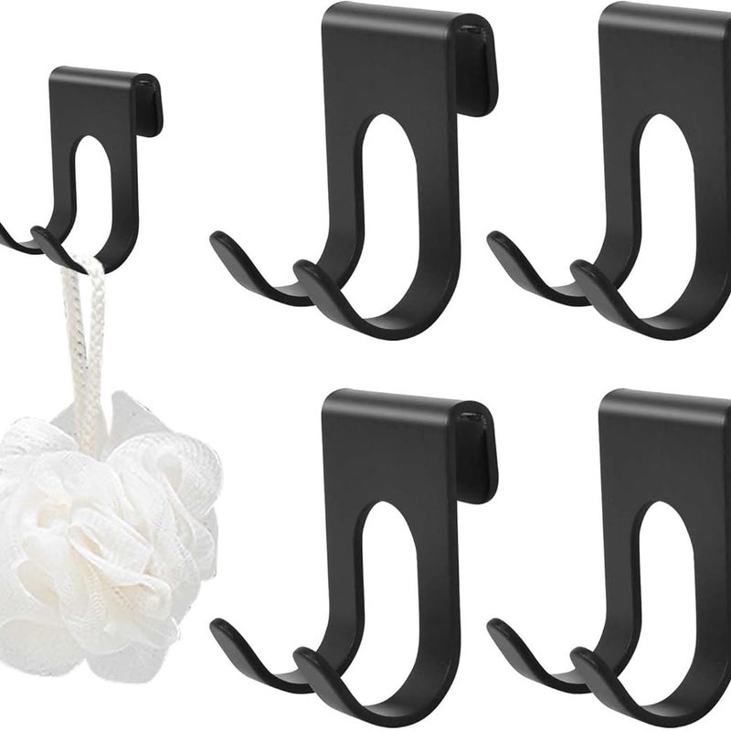 Zestaw 4 uchwytów na ręczniki, haczyki samoprzylepne do łazienki, bez wiercenia