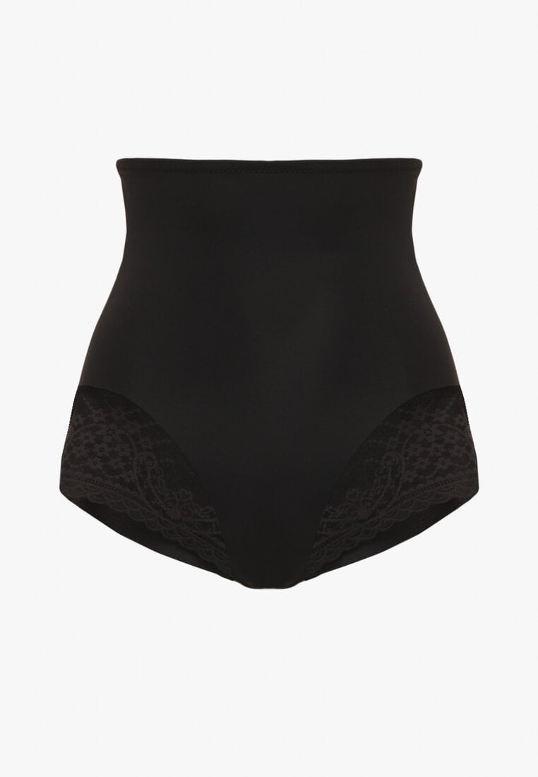 Czarne Majtki Modelujące High Waist Emiree