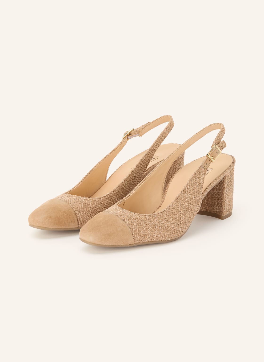 Paul Green Czółenka Typu Slingback braun