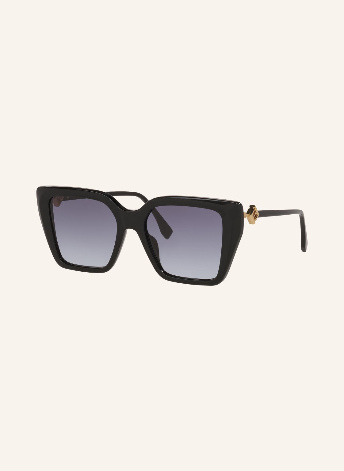 Fendi Okulary Przeciwsłoneczne fn000853 schwarz