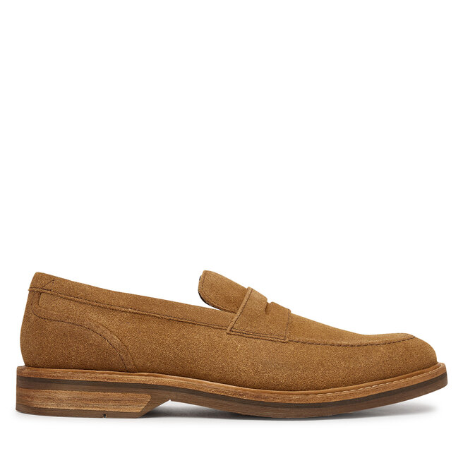 Półbuty Clarks Aldwin Step 26186450 Brązowy