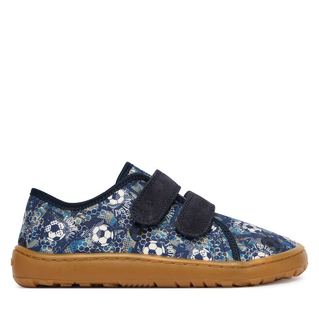 Kapcie Froddo Barefoot Canvas G1700440-7 D Niebieski